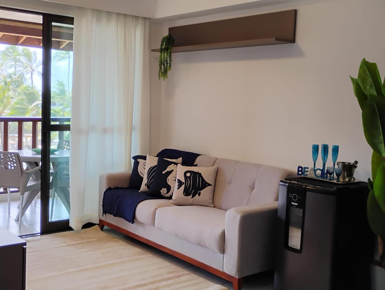 Flat Beira Mar Cupe Beach Living - Porto De Galinhas Luaran gambar